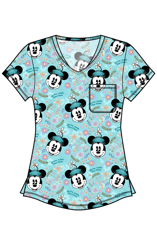 SPRING25 Filipina Mujer Cherokee Tooniforms PFA Mod.TF786MNWS Minnie Mouse