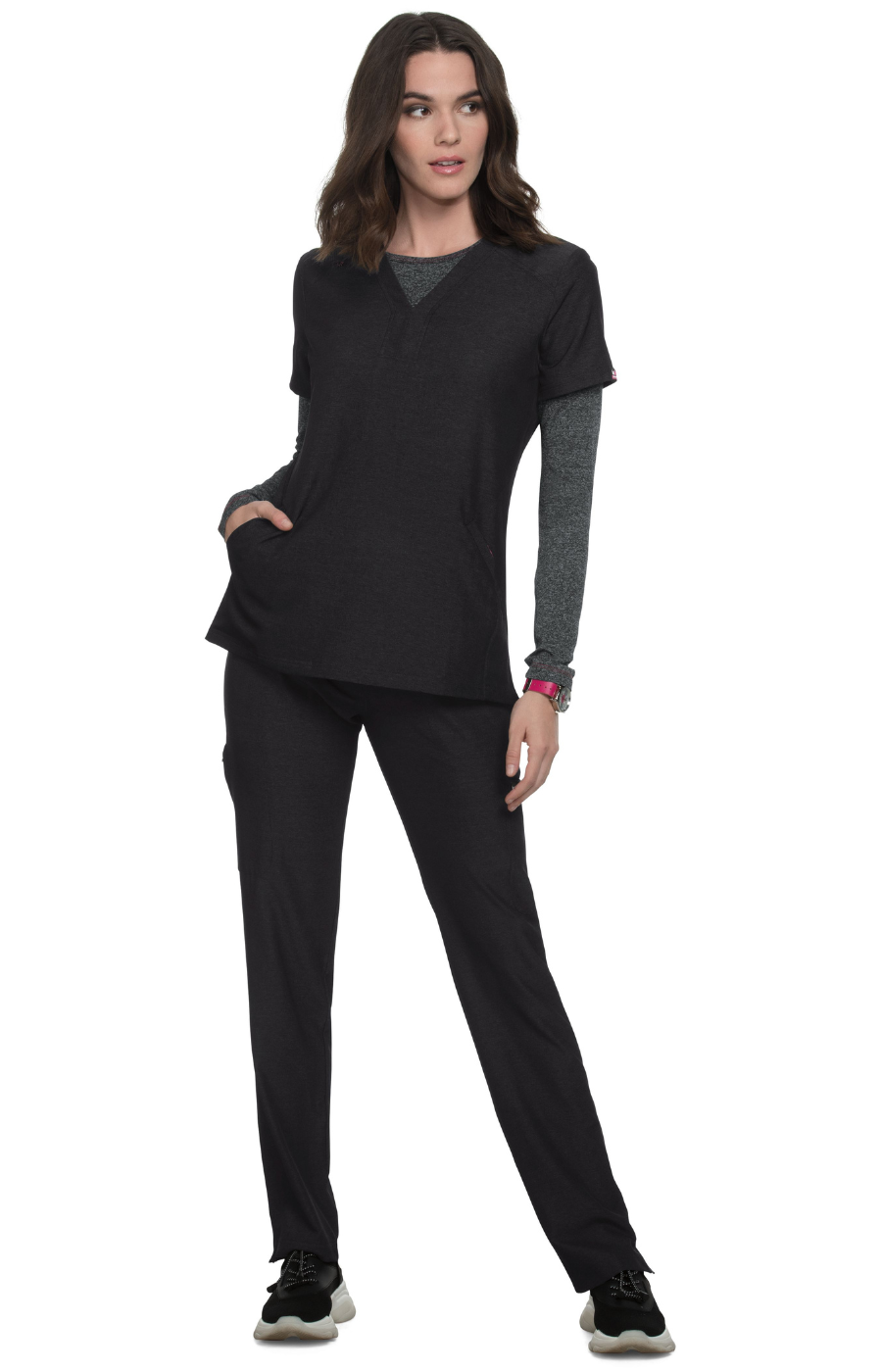 Conj. Mujer Koi Lite Stretch Mod.Velocity/Momentum Heather Charcoal