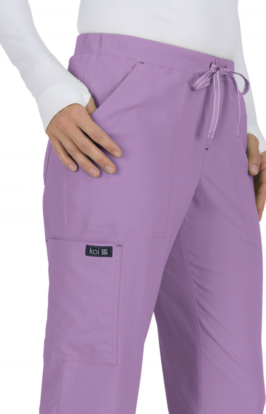 SPRING25 Pantalón Mujer Koi Basics Mod. Holly Bloom Lavender