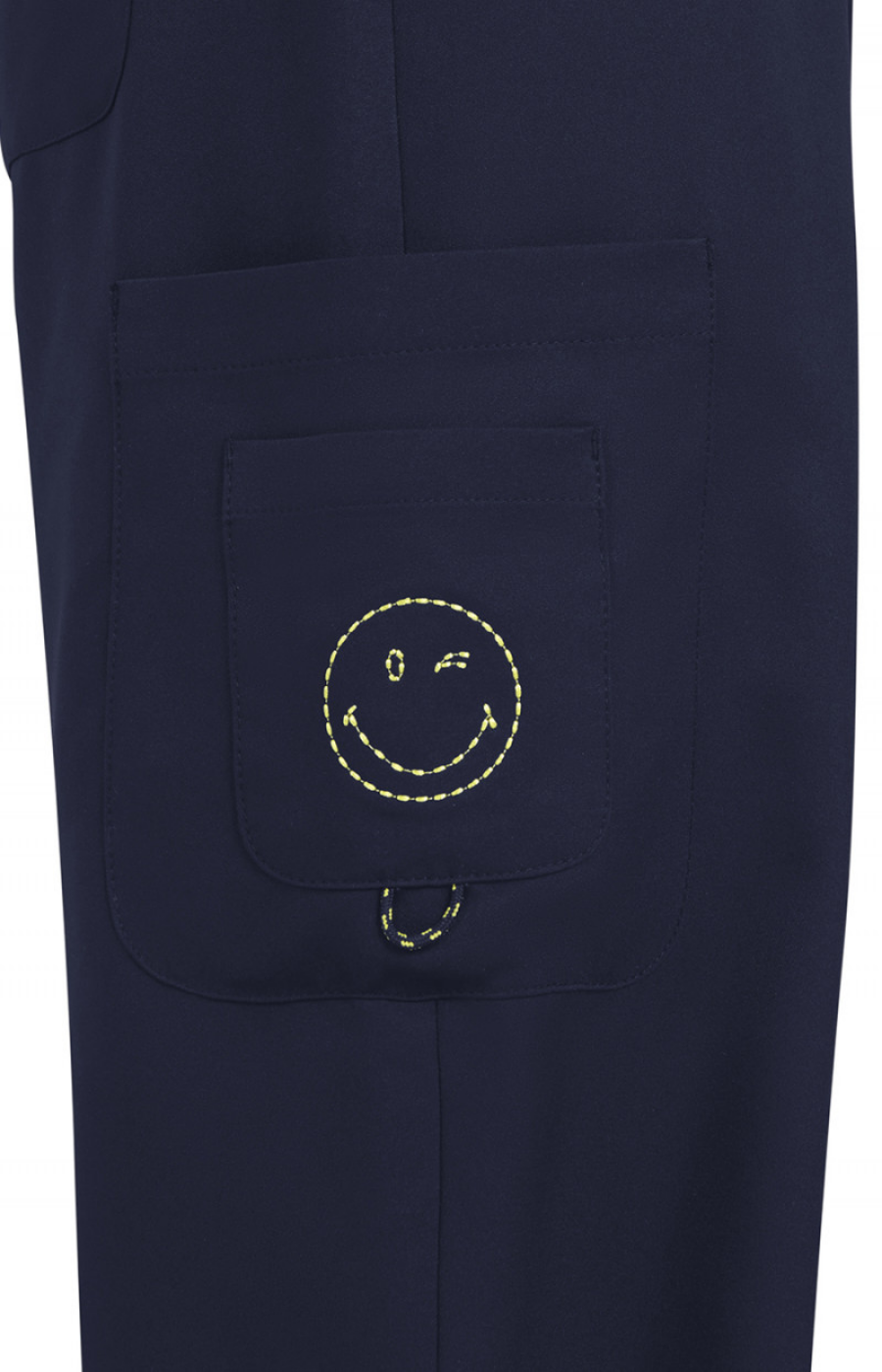 SPRING25 Pantalón Mujer Koi X Smiley World Mod. Jubilant Navy