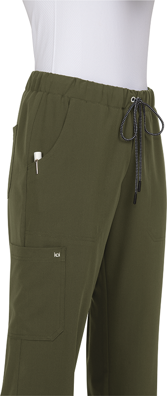 OFE Conj. Liso Mujer Koi Next Gen Mod. Hustle&Heart/EveryDayHero Olive .............Pantalon No Jogger