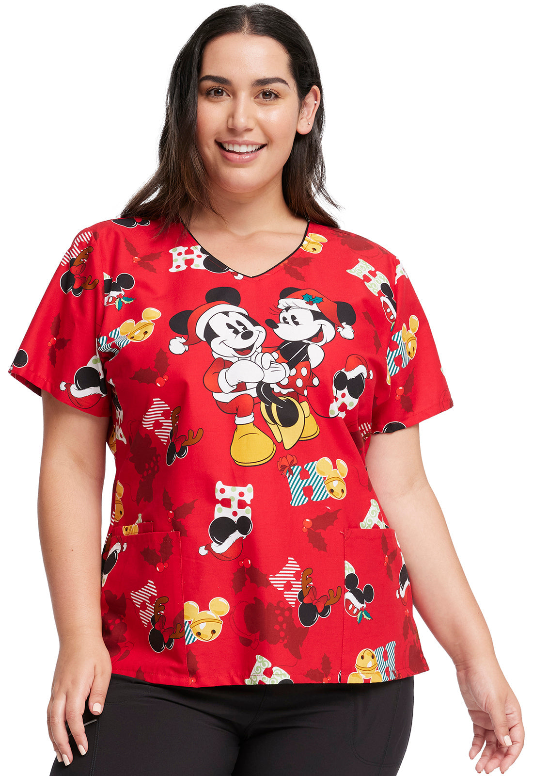 NAVIDAD PFA Filipina Tooniforms Mujer Mod.TF614MKKH Mickey y Minnie